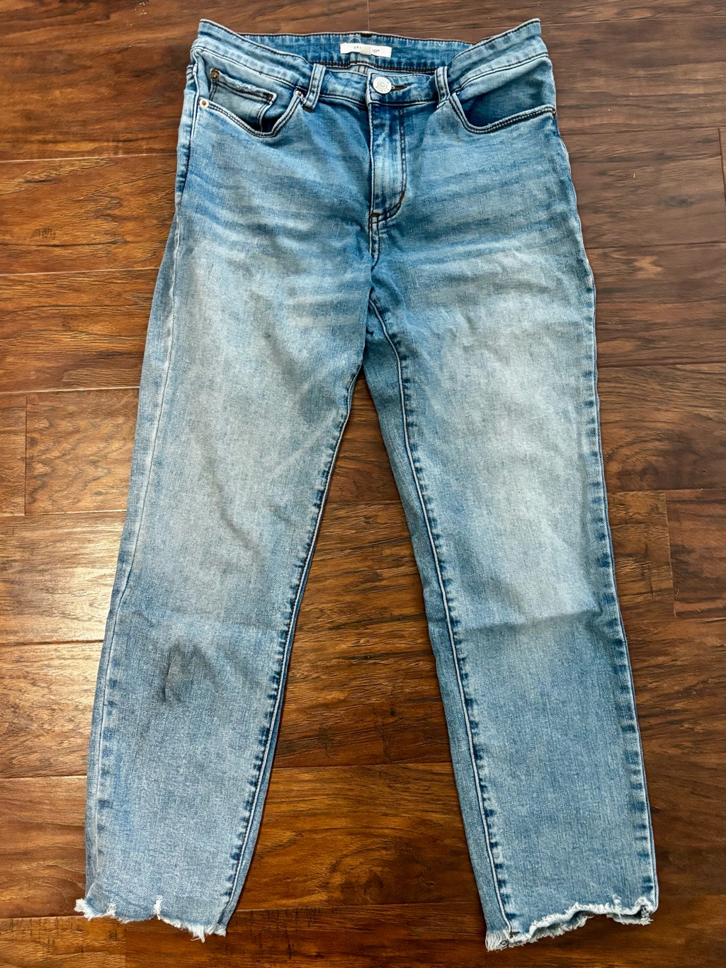 Sts Blue Women's Straight Leg Jeans In Light Blue Washed Denim